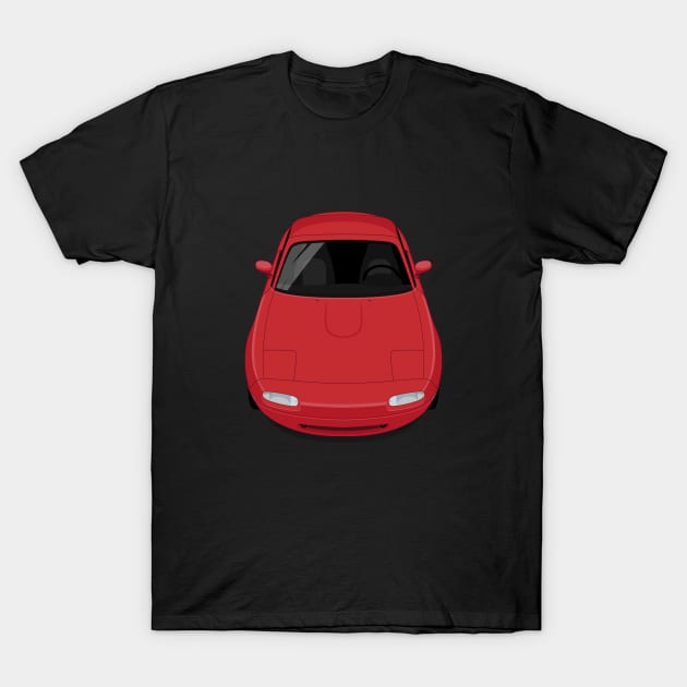 MX-5  Miata NA 1st gen 1990-1997 - Red T-Shirt by jdmart